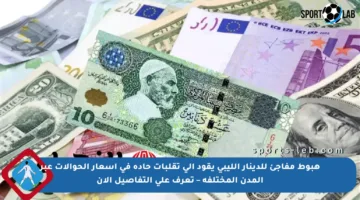 هبوط مفاجئ للدينار الليبي يقود إلى تقلبات حادة في أسعار الحوالات عبر المدن المختلفة – تعرف على التفاصيل الآن
